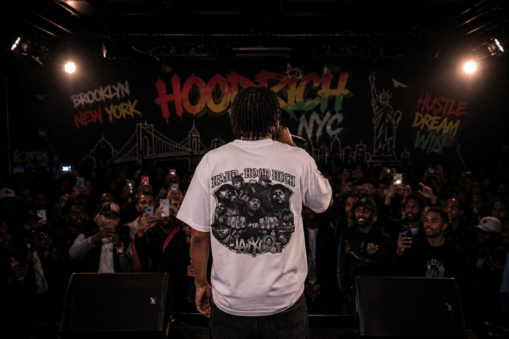 "Wear the hustle. Own the street."(2)