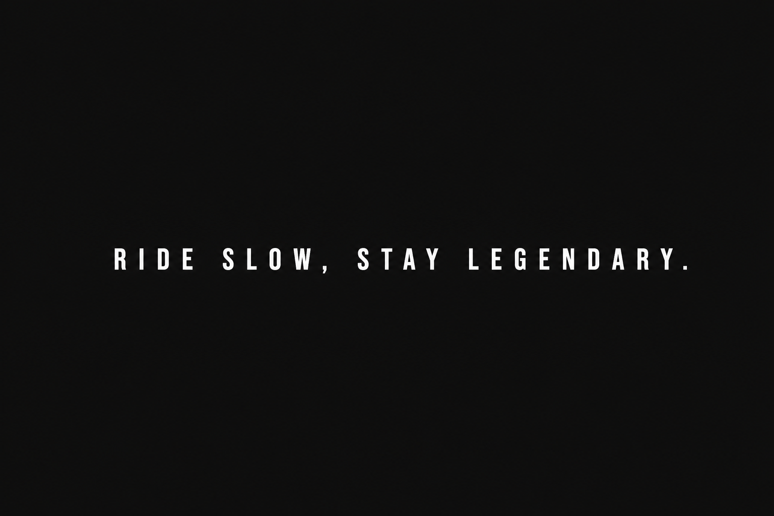 Ride Slow Tee
