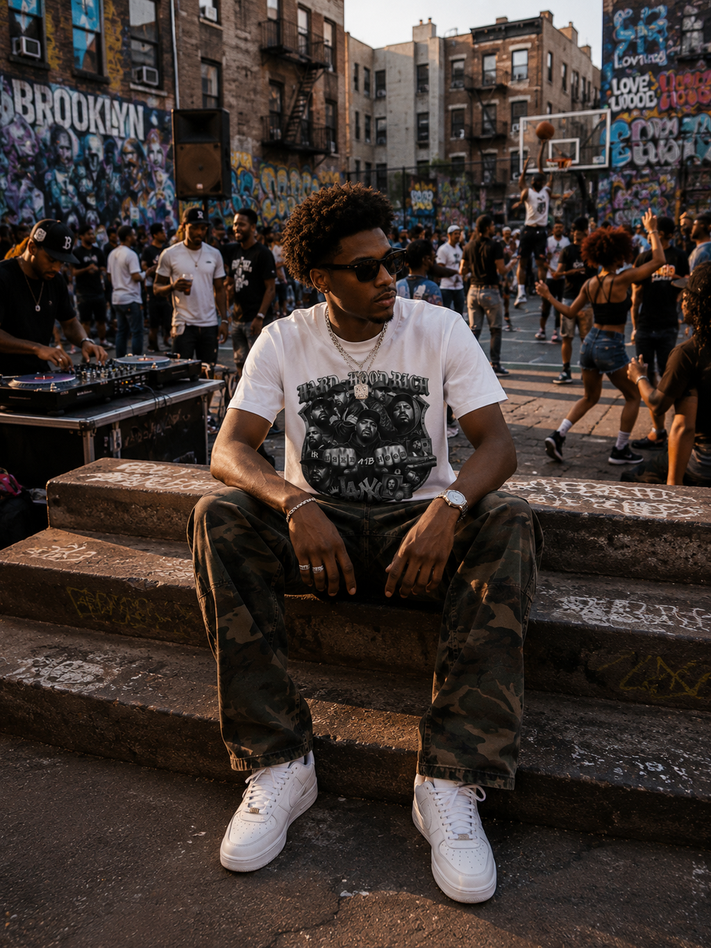 "Wear the hustle."2