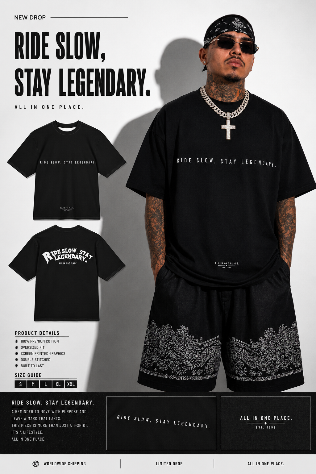 Ride Slow Tee